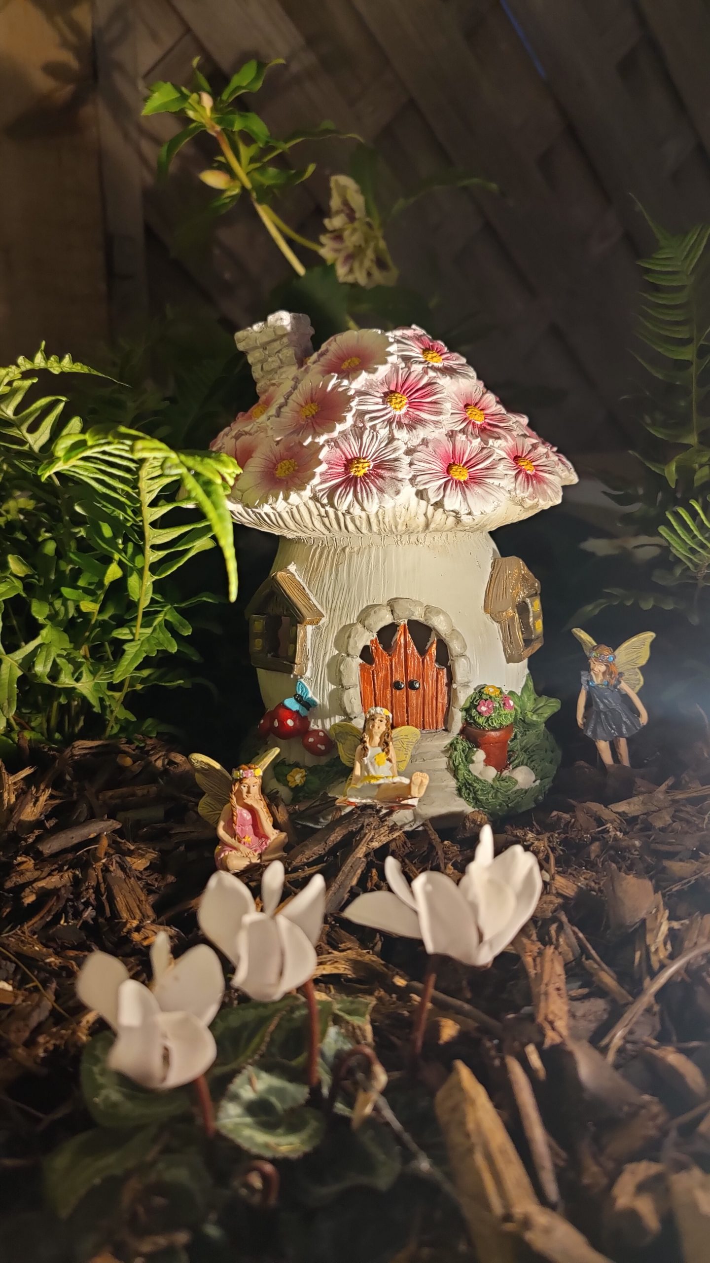 Child's fairy garden in clapham